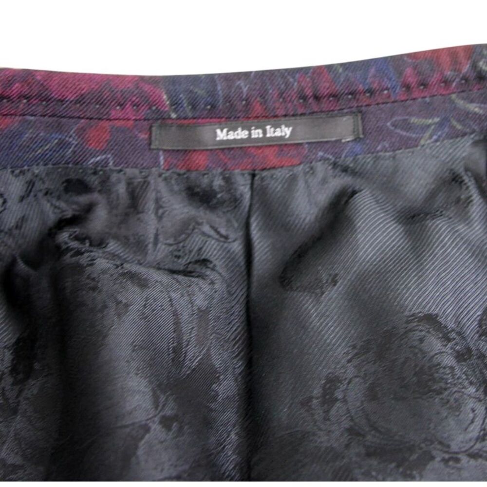 Gucci Men's Multi-Color Runway Sketch-Printed Flannel Dandy Jacket (G 50R / US - Picture 10 of 12